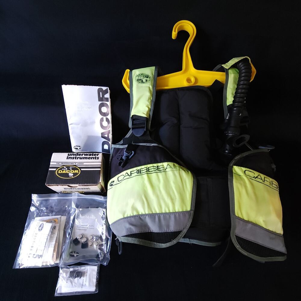 Dacor Scuba Caribbean Diving Ocean Swimming Sea Life Vest Oxygen Size XS / Small